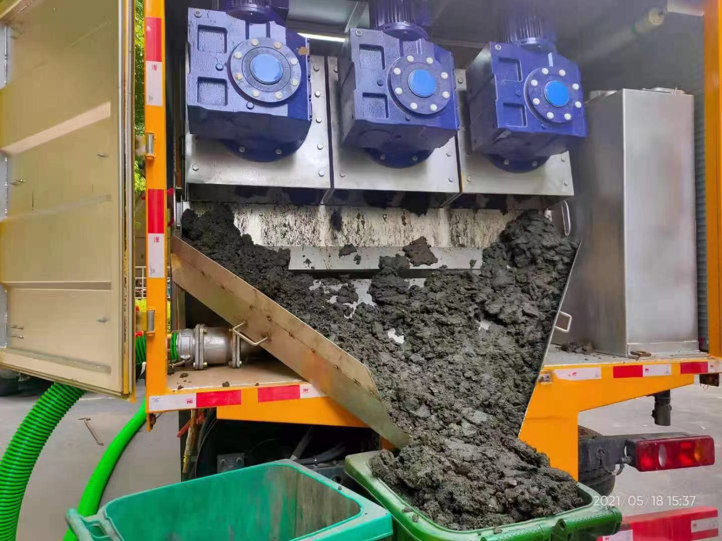 慈利化粪池清掏城市维护站-泥浆净化干湿分离处理